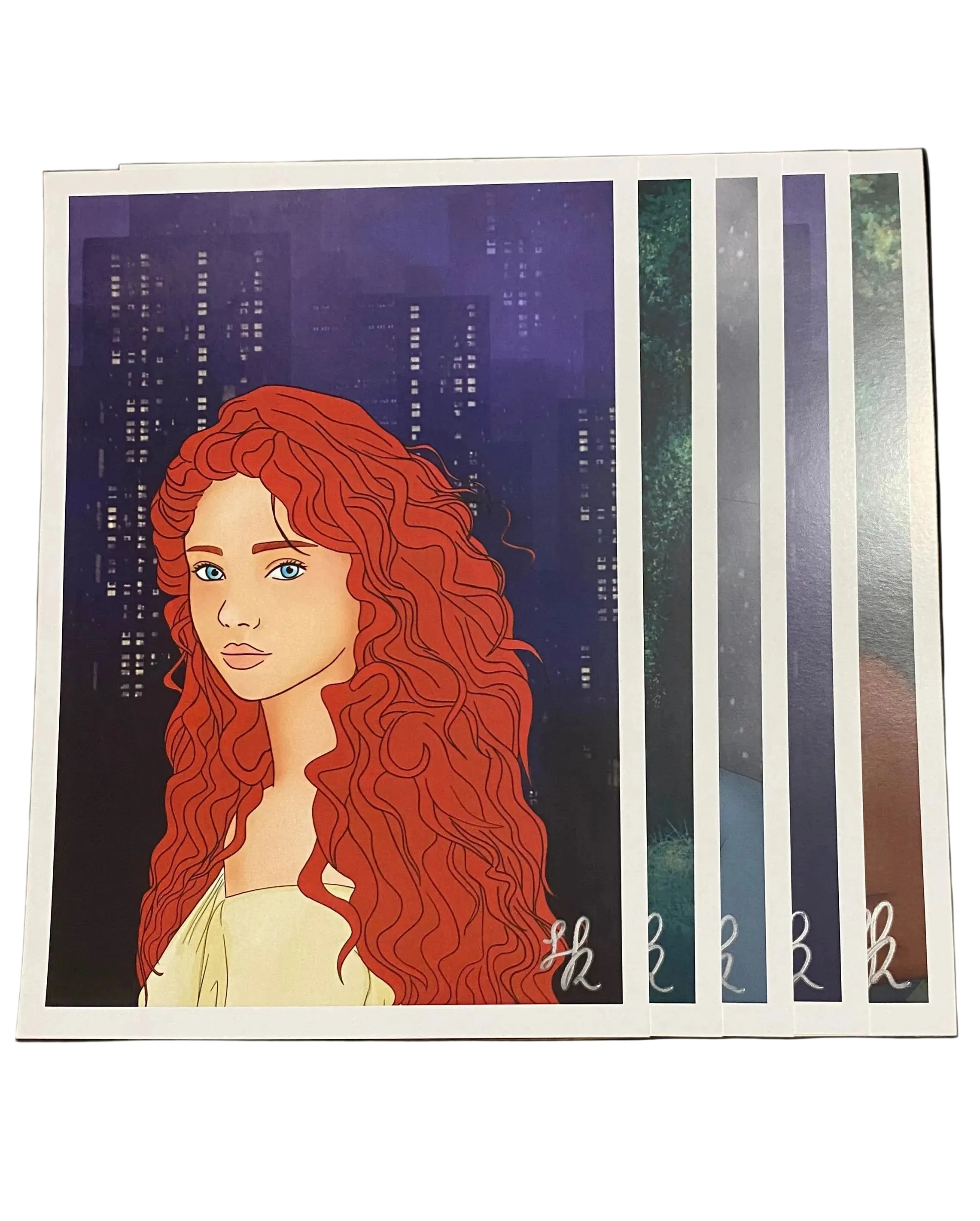 Veils of the Fallen Exclusive Artwork Set